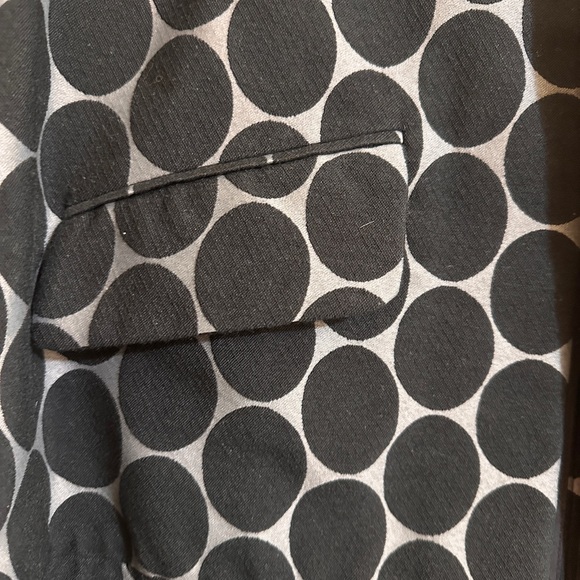 Marni x H&M Amazing Black Flocked Swing Coat - Picture 6 of 7